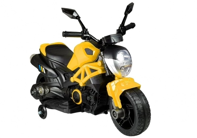 Motocicletta Elettrica per Bambini Gialla