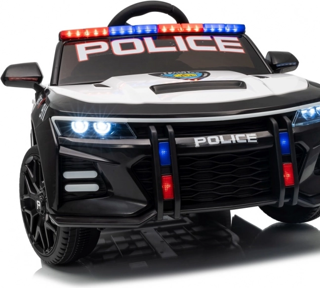 auto della polizia nero 911 Agenzia