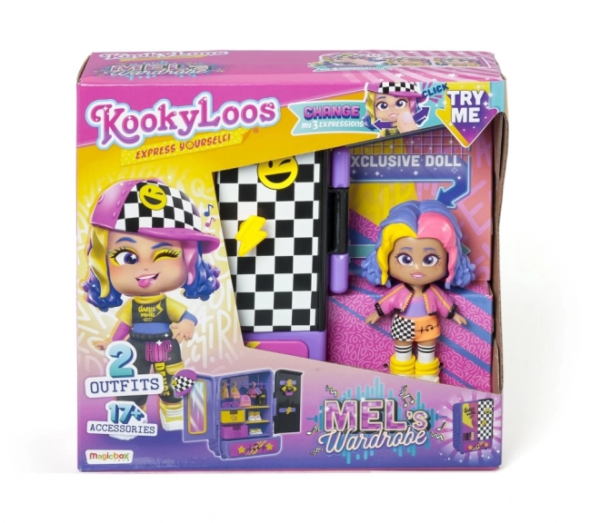 Set di gioco KookyLoos Mel - armadio per bambole