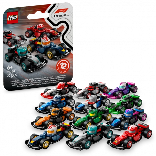 Auto da corsa F1 da collezione Lego