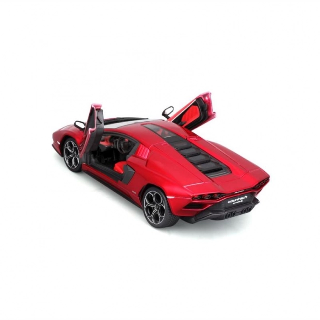 Modellino Bburago Lamborghini Countach LPI 800-4 in Rosso