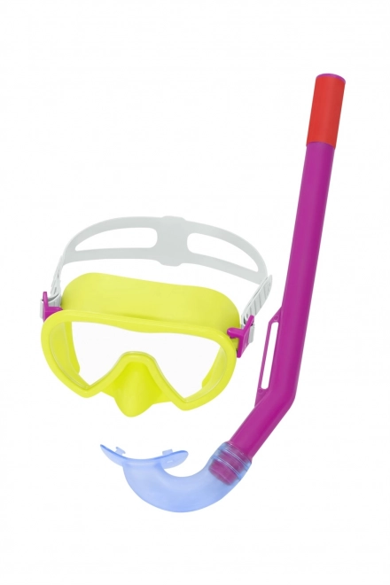 Maschera da snorkeling Bestway per bambini – Giallo