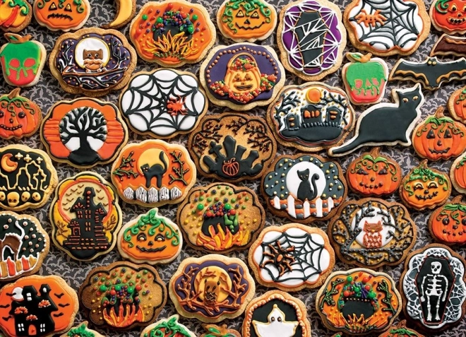 Puzzle da famiglia Biscotti di Halloween - 350 pezzi