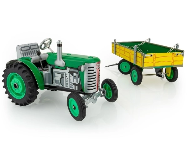 Trattore Zetor con Rimorchio Verde Kovap