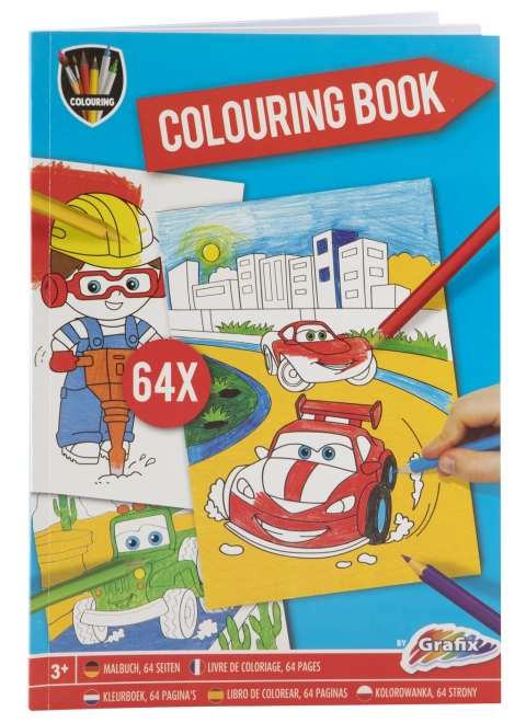Grande libro da colorare di unicorni e principesse