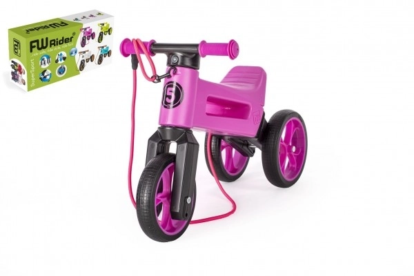 Bicicletta Equilibrio Funny Wheels Rider SuperSport arancione 2 in 1