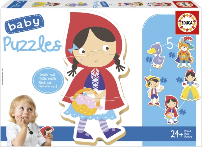 Puzzle Baby Fiabe 5 in 1