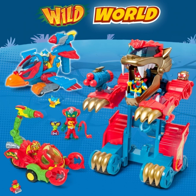 Set di gioco SuperThings Wild Tigerbot