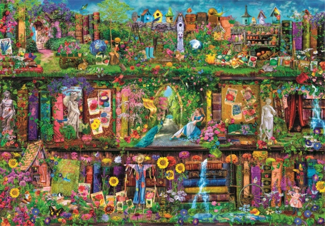 Puzzle da 6000 pezzi Scaffale da giardino