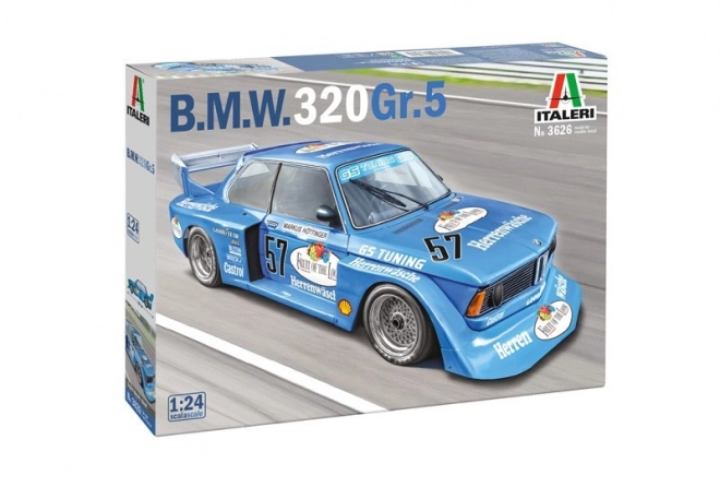 Modello in plastica B.M.W. 320 Gruppo 5 1/24