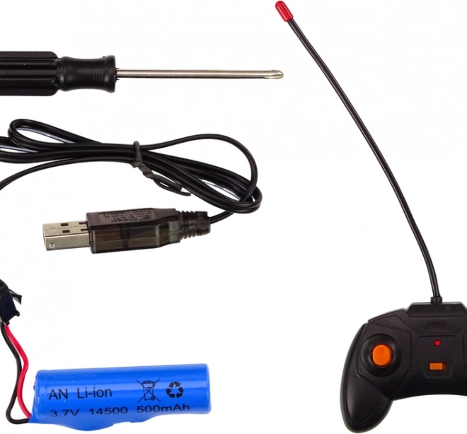 Set completo con batteria ricaricabile