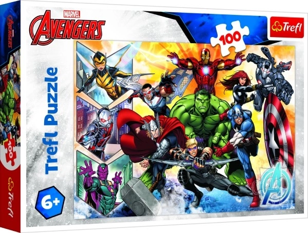 Puzzle 100 Pezzi - Avengers: Potere degli Avengers