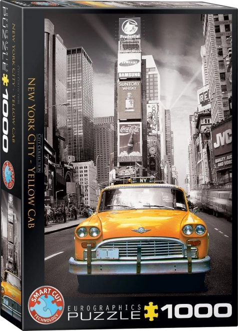 Puzzle Taxi Giallo a New York 1000 Pezzi