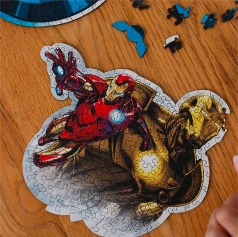 Puzzle in legno Iron Man