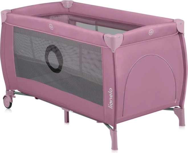 Lettino da viaggio LIONELO Stefi Plus Pink Magnolia