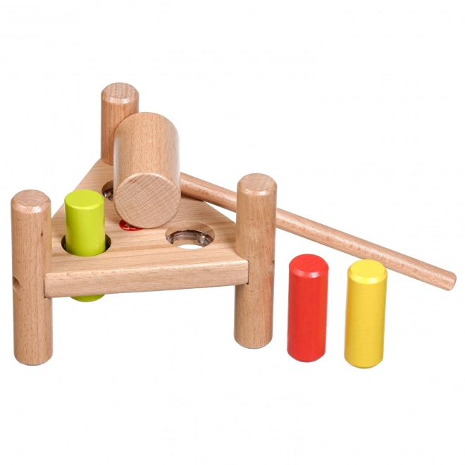 Trojúhelník di legno per bambini - Martellina