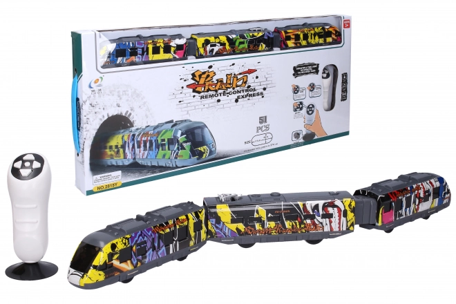 Set Treno Graffiti RC 117 x 66 cm