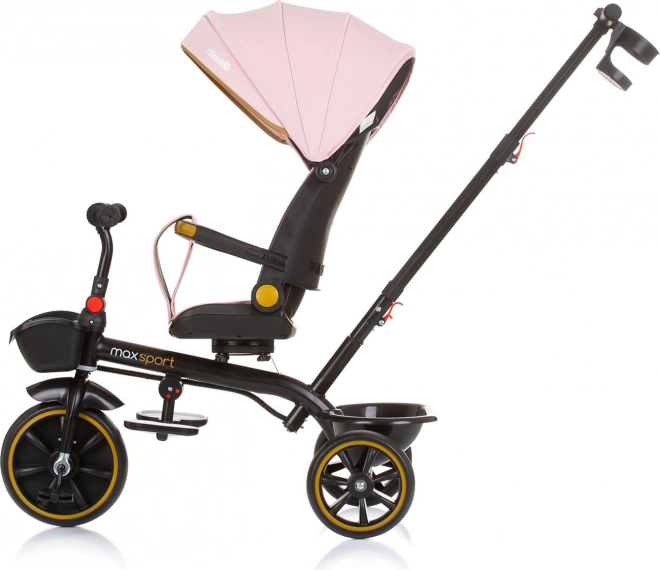 Triciclo con Cappottina Max Sport 2 in 1 Flamingo di Chipolino