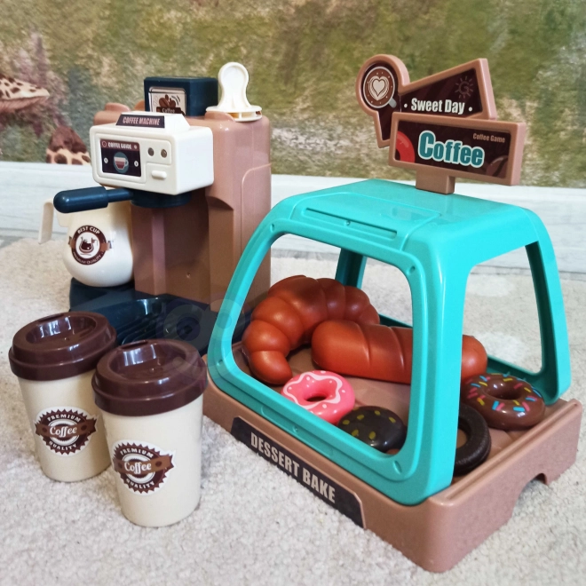 Caffettiera con vetrina per dolci Woopie
