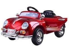 Autobrillo Retro Elegante per Bambini con Telecomando – Rosso