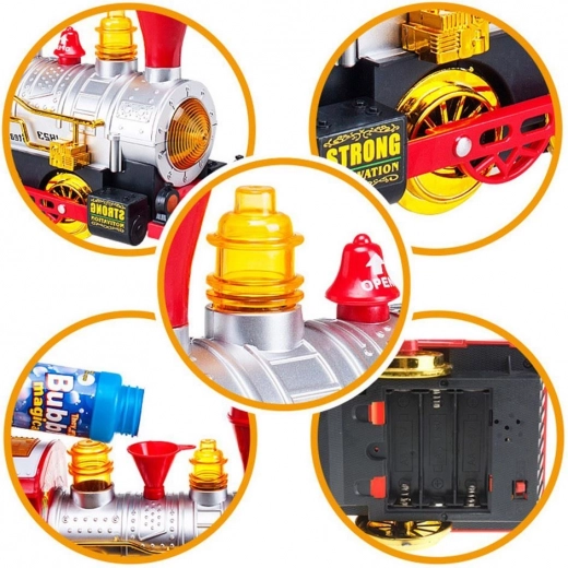 Bolle dal camino come per magia