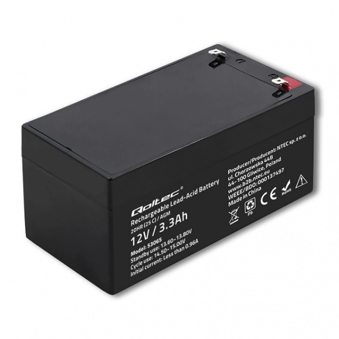 Batteria AGM 12V 3.3Ah
