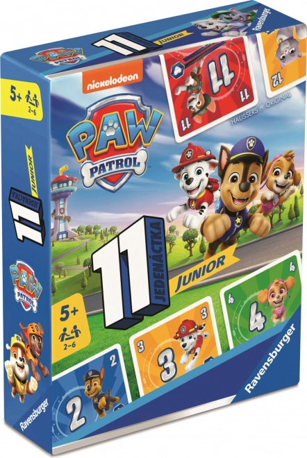 Ravensburger Gioco di carte Undici - Paw Patrol