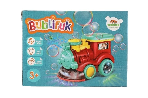 Locomotiva Bubble con luci e suoni