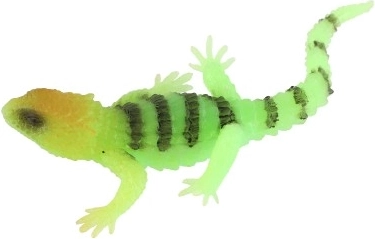 Giocattolo in silicone luminoso animale o rettile 16 cm