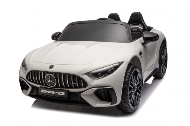 Auto elettrica per bambini Mercedes AMG SL63 bianco