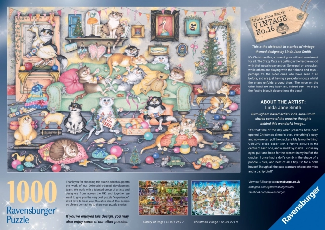 Puzzle 1000 pezzi Gatti del mondo