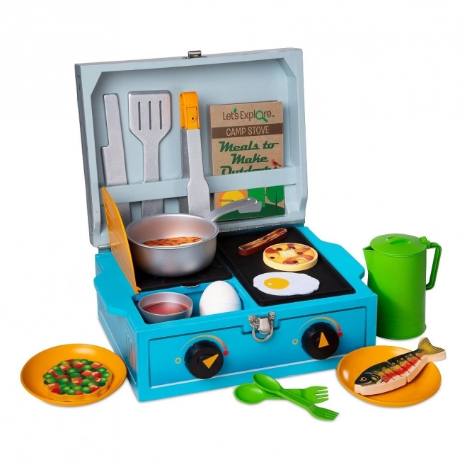 Set cucina da campeggio - Fornello portatile