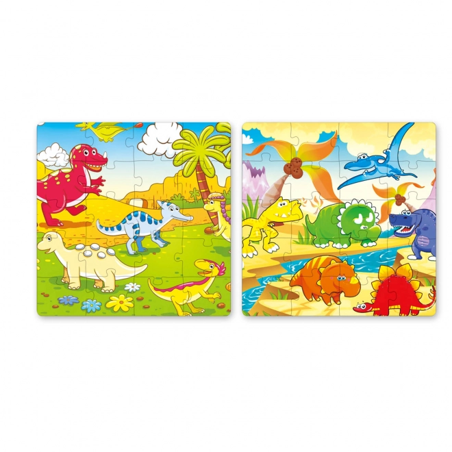 Puzzle Magnetico con Dinosauri