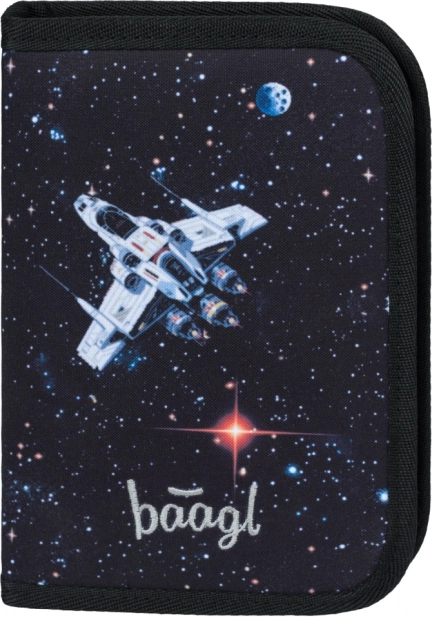 Set scolastico BAAGL: Zippy Plus Pixel Space - cartella, astuccio, sacchetto