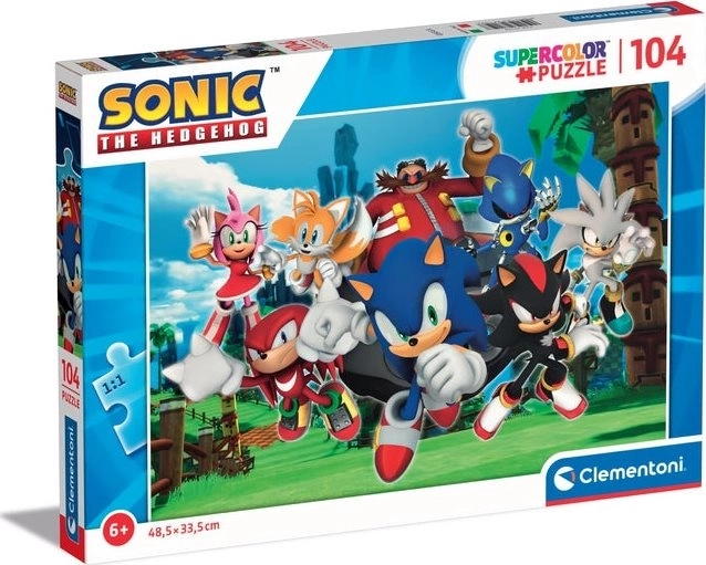 Puzzle Sonic SuperColor 104 Pezzi