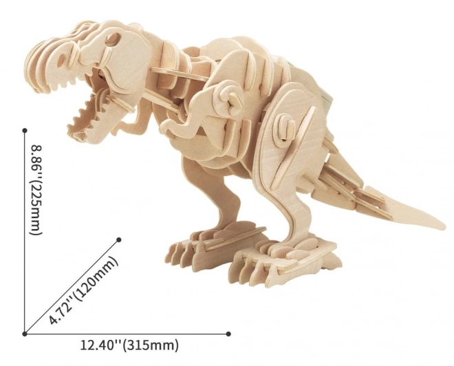 Puzzle 3D dinosauro T-Rex robotico