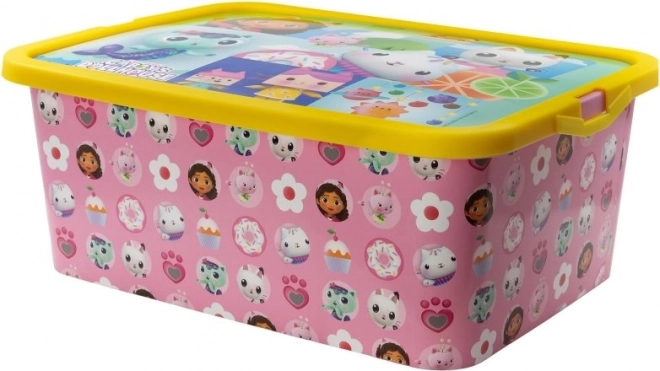 Scatola di immagazzinaggio Gabinin casa magica 13l