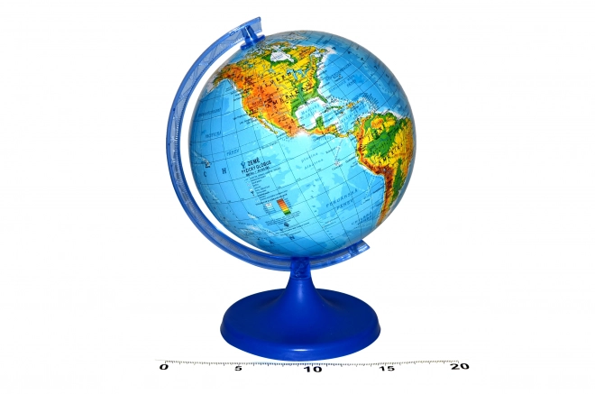 Globo geografico 16 cm