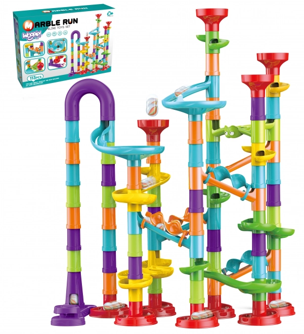 Spirale Pista per Biglie WOOPIE 113 Pezzi