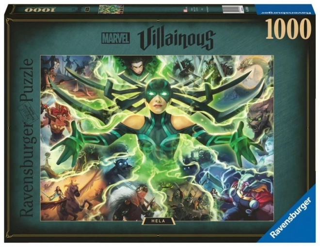 Puzzle Ravensburger Villainous: Hela 1000 pezzi