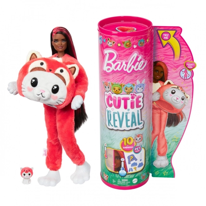 Barbie Cutie Reveal Gatto Panda Rossa