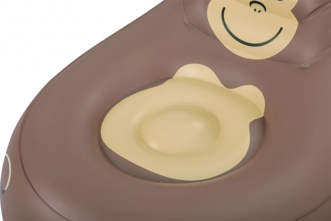 Poltrona gonfiabile a forma di scimmietta per bambini