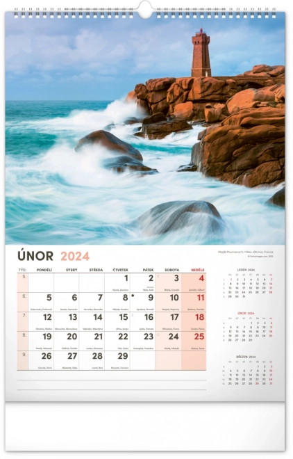 Calendario Da Parete Paesaggio 2024