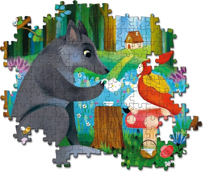 Clementoni puzzle ecologico Cappuccetto Rosso e il lupo 104 pezzi