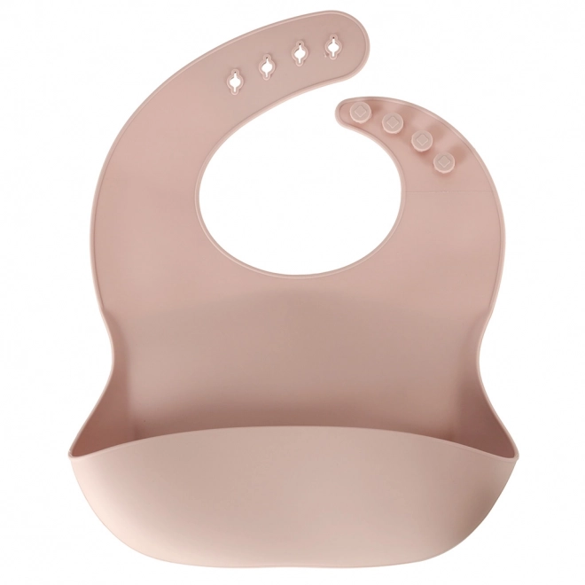 Set di stoviglie in silicone per bambini a forma di granchio rosa