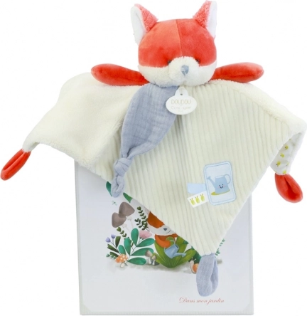 Doudou set regalo peluche coccoloso volpe Rosmarino 27 cm