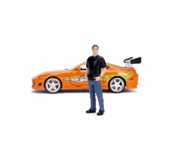 Auto 1995 Toyota Supra 1:24 con figura Brian O’Conner