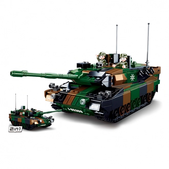 Modello di mattoncini carro armato Leopard 2A5