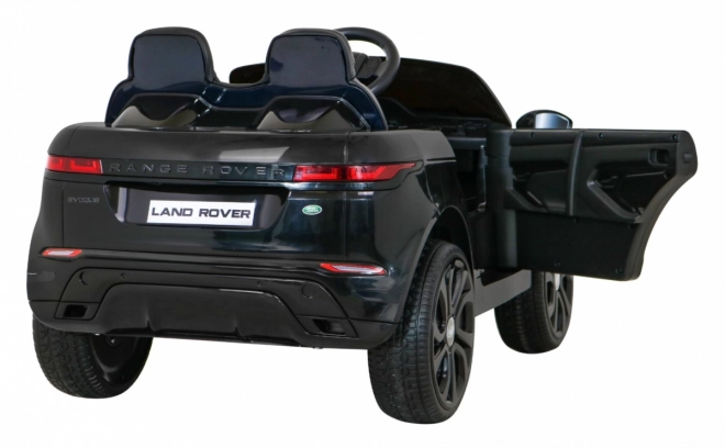 Auto elettrico Range Rover Evoque nero