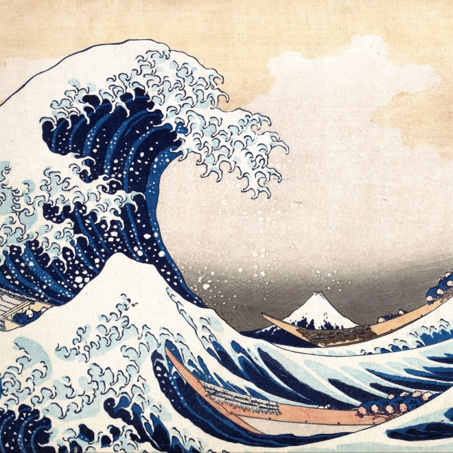 Puzzle La Grande Onda di Kanagawa 1000 pezzi PIATNIK